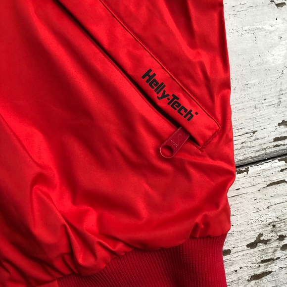 HELLY HANSEN Helly tech nylon red jacket/like new/unisex S - Picture 3 of 8